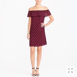J.crew Off The Shoulder Dress